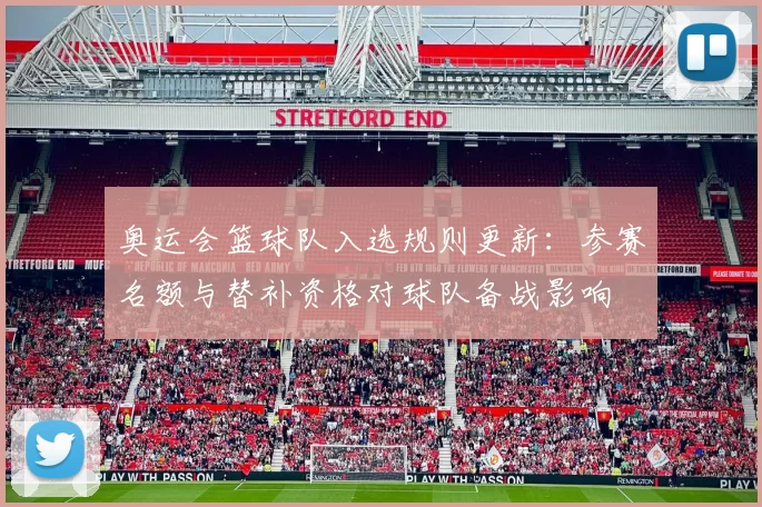 奥运会篮球队入选规则更新：参赛名额与替补资格对球队备战影响